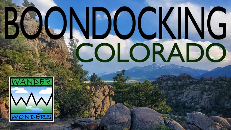 Playlist thumbnail — Boondocking Colorado, the WanderWonders long-format travel playlist on YouTube