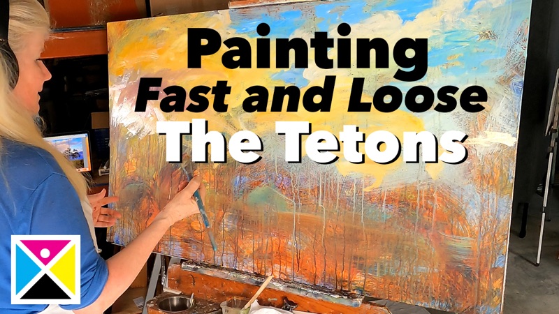 Video thumbnail — Painting Fast and Loose on artzXpress